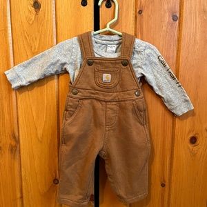 Infant carhartt overalls